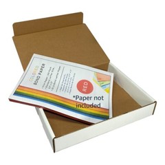 UBMOVE White Corrugated Mailer and Literature Boxes Sets of 50 (11″ x 8.75″ x 2″