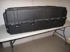 Pelican Case Protector 1780 45x25x16 OD 41x21x14 ID Wheels and Handle Black