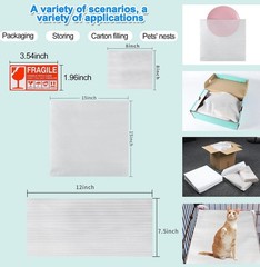 Reusable EPE Foam Pouches – 150 Pcs Portable Packing Solution for Delicate Goods