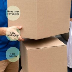 12x10x8 incorrugated cardboard packaging shipping mailing moving carton 6/15 pcs