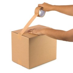 Pack of 20 Boxes of Twin Corrugated Flaps for Packaging…
