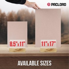 11″ x 17″ Brown Kraft Plain Chipboard Sheets, 30 Pt Thick – Made in USA Durable