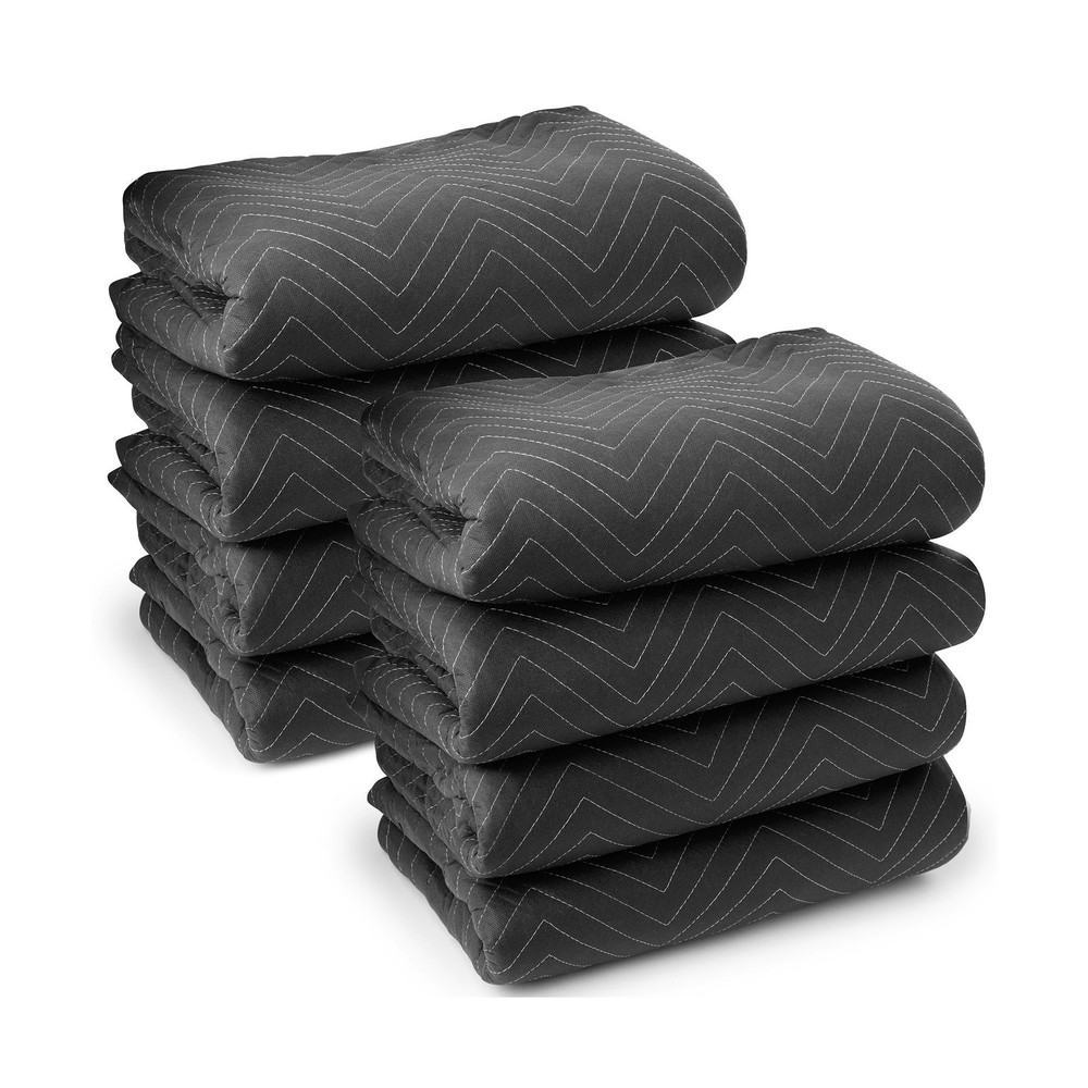 Sure-Max 8 Moving & Packing Blankets – Ultra Thick Pro – 80″ x 72″ (65 lb/dz …