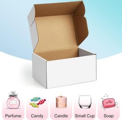 Durable 25 Pack 6x4x3 Corrugated Shipping Boxes – Lightweight & Easy to Use
