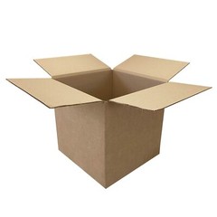 UOFFICE Heavy Duty Corrugated Boxes 16″x16″x16″ 275lb. 15 Count Boxes for Shippi