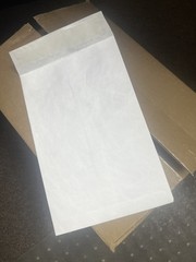 6×9 Envelopes Tyvek Sub 14 Open End Zip Stick – 500 In Carton
