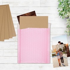 50-Pack 8x10in Corrugated Cardboard Sheets Flat Inserts for Shipping Crafts