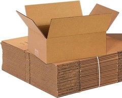 Bulk Pack of 25 Durable 14″L x 10″W x 6″H Cardboard Boxes – Perfect for Moving