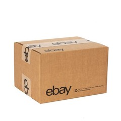10″ x 8″ x 6″ Boxes – Black eBay Logo (Quantity of 25)
