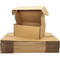 Small Brown Shipping Boxes for Small Business Pack of 25-9x6x4 inches Cardboa…
