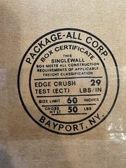 25pk – 12x9x6 Packing Moving Shipping Brown Boxes NO LABELS – GENTLY USED, NICE