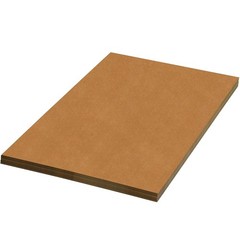 Corrugated Cardboard Sheets, 40″ x 60″, Kraft Pack of 5,