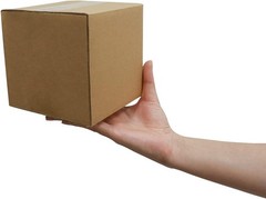 Brand New Cardboard Boxes 6x6x6 Inches Small Shipping Boxes, 25 Pack