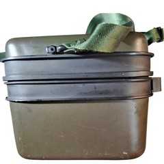 Thermodyne Hard Case – 9″x9″x7″, Olive Drab Green, Strap & Lock, No Foam