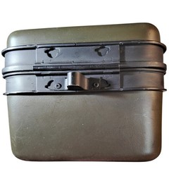 Thermodyne Hard Case – 9″x9″x7″, Olive Drab Green, Strap & Lock, No Foam