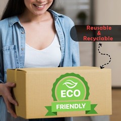 100pcs-7x5x3 Cardboard Paper Boxes Mailing Packing Shipping Box-Economic Grade