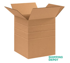 25 ~ 10x10x12 Multi-Depth 10,8,6 Corrugated Boxes Mailing Packing Shipping Boxes