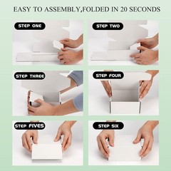 Small Business Packaging Boxes 12x8x2, 25 Pack | Lightweight