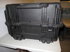 Pelican Case Protector 1780 45x25x16 OD 41x21x14 ID Wheels and Handle Black