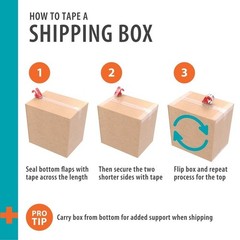 Eco-Friendly Recycled Shipping Boxes 30 Pack Medium Large Items Easy Assembly US