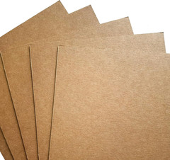 200 Packs Corrugated Cardboard Sheets, Premium 3.5X4.5 Kraft Cardboard Divider I