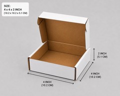 Kraft Mailer Boxes Corrugated Shipping Boxes Multiple Sizes Gift Packing