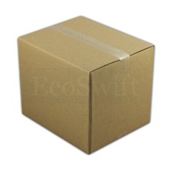 1-200 6x5x4 “EcoSwift” Cardboard Packing Mailing Shipping Corrugated Box Cartons