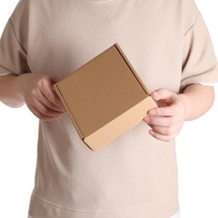6x6x2 inch Shipping Boxes Bulk 50 Pack Brown, Tab Lock Tuck Top Mailer Boxes for