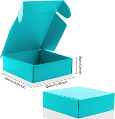 Cardboard Boxes Shipping Boxes,15 Pack Recyclable Corrugated Cardboard Box Small