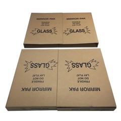 Picture Mirror Moving Boxes Set Artwork Protection Packing Storage 8 Pack New