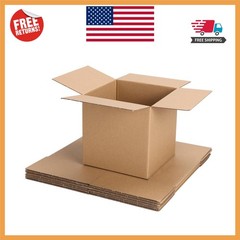 Eco-Friendly Shipping Boxes 6x6x6 Inches – Pack of 6 Durable Cardboard Mailers