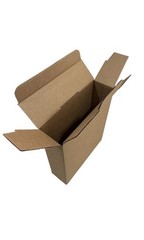 Lot of 5 Boxes 12″ x 10″ x 3″ Corrugated Cardboard Security Shipping Box New