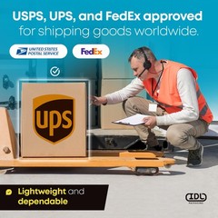 5 PCS 15x15x3 Inch Heavy Duty Shipping Boxes 200 lb Corrugated Moving Carton