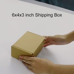 6x4x3 inch Shipping Boxes Bulk 25 Pack Brown, Tab Lock Tuck Top Mailer Boxes …