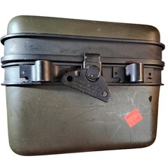 Thermodyne Hard Case – 9″x9″x7″, Olive Drab Green, Strap & Lock, No Foam