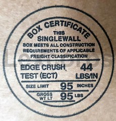 Heavy Duty Shipping Boxes Strong Single Double Wall 44 ECT
