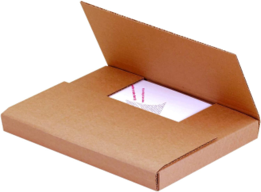 Flat Mailer Shipping Boxes 18″L X 12″W X 2″H Large 50-Pack | Corrugated Cardboar