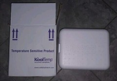 Kooltemp Insulated Shipping Box & Styrofoam Container *Shipped As Is-No 2nd Box*