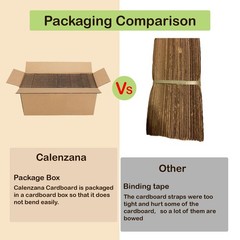 50 Pack 9×12 Inch Corrugated Cardboard Sheets Flat Inserts Packing Shipping