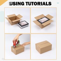 Corrugated cardboard storage box, transportation, moving, strong wholesale