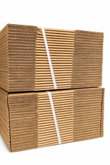 100 6x6x6 Cardboard Paper Boxes Mailing Packing Shipping Box Corrugated Printed