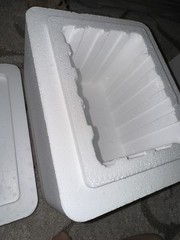 Insulated Styrofoam Cooler w/ shipping box NWT
