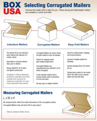 Kraft Corrugated Corrugated Cardboard Mailing Boxes, 7″ X 4″ X 2″, Pack of 50, C