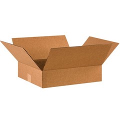 TAPE LOGIC 16 x 14 x 4 Corrugated Cardboard Boxes, Flat 16L x 14W x 4H, Pack of
