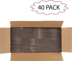 Versatile 8x6x6 Cardboard Shipping Boxes – 40 Pack for Easy Packing & Labeling