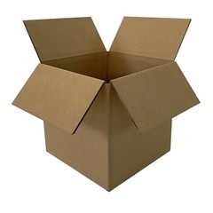 UOFFICE 25 Corrugated Boxes 14 x 14 x 14″ Cube Cardboard Shipping Box Cartons