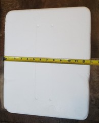 DuraTherm Styrofoam Shipping Box Insulated Cooler 13.25×10.25×8 in 16x13x11″ out