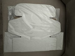 6X4X3 Shipping Boxes Set of 47, White Small Corrugated Cardboard Box, Mailer Box