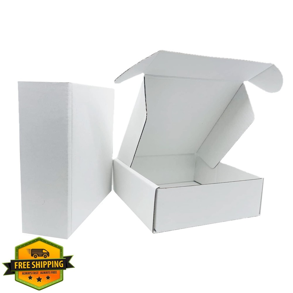 Czofnjesi 6x6x2″ White Mailer Boxes 35 Pack