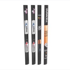 Vulcan 65 in. H X 6 in. W X 1 in. D Multicolor Cardboard Graphic Kit Display